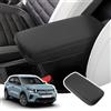 LANGBEAN Copertura Bracciolo per Citroen C3 Aircross 2025 2026, Protezione Bracciolo Console Centrale in Pelle PU, C3 Aircross Copribracciolo Sollevare Bracciolo, Nero