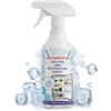 Generico Sbrinatore Spray Congelatore - Sbrinamento Rapido Frigorifero 120ml | Spruzzo Sciogli Ghiaccio | Liquide Multiuso Facile da Usare Agente di Fusione per Frigo