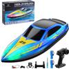 Senprity RC Barca Telecomandata Veloce 15 km/h, 2 Ore di Autonomia, AutoRaddr...