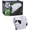 Star Wars Hasbro The Black Series, Casco elettronico Premium di Uno Scout Tro...