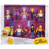 Jakks Pacific Confezione multipla di personaggi dei Simpson da 2,5 pollici di Springfield City