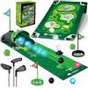 TERRAMUS Set da Golf 3 in 1 per Bambini con Ritorno Automatico Golf Dinosaurs...