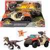 Mattel Mattel Jurassic World La Rinascita, veicolo con 1 personaggio umano e 1 dino...