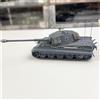 Carro Armato Tiger con Teca Dettagliato Modellino Militare da Collezione