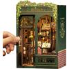 CUTEBEE Book Nook Kit Set Creativo Casetta Fai da Te, Modello in Scala per Ap...