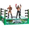 Mattel WWE Regole della Bloodline, Set Ring con Anello e 2 Personaggi Inclus...