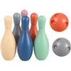 LeeQinersw Set da Bowling per Bambini con 6 Birilli e 2 Palle, Giocattolo Sportivo, Gioco interattivo all'aperto per Lo Sviluppo delle capacità motorie, Senza Numero