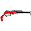 LESU Luffing Jib Kran 1/14 RC idraulico ribaltabile gru con braccio di volo, Telecomando, Rosso, Scala 1:14, Costruzione, Unisex, Giovani