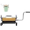 Generic Strizzatoio per vestiti resistente, portatile, a manovella, con supporto in acciaio regolabile, rimuove il 95% dell'acqua per casa, campeggio e auto