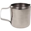 Fackelmann Brocca per latte, casseruola per latte, 300 ml, in acciaio inox con finitura a specchio, mini casseruola per servire latte o acqua per infusioni, lavabile in lavastoviglie, diametro 7 cm