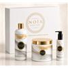 NOIA PARIS NOIA HAIR - Trio capillare professionale VIRTUOSE - Shampoo 500 ml + Maschera 500 ml + Siero 100 ml - Nutrizione & Brillanza - Fico d'Barbaria & Caviale - Capelli secchi o Indisciplinati
