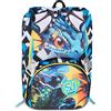 SJ GANG STYLE JAM GANG Zaino Scuola Estensibile Big METAL DRAGON BOY, Blu, 24...