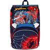 Seven Spiderman Zaino Doppio Scomparto Estensibile, Blu, Maxi Capienza, Schie...