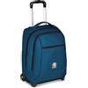 Invicta Trolley Scuola Fisso New Benin Solid, Blu, 2 in 1, Doppio Uso, Trolle...