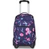 Invicta Trolley Scuola Plug Fantasy Shine, Viola, 3 in 1, Zaino Doppio Scompa...