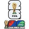Hy-Pro Magnete da Frigorifero - FIFA Coppa del Mondo 2026 Ufficialmente Concesso in Licenza - Calamita Calcio con Design a Trofeo - Decorazione Collezionabile per Casa