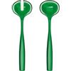 Guzzini - Posate insalata in bio-based plastic, verde smeraldo, DOLCEVITA