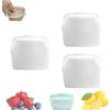 Generic Everbag, Sacchetti riutilizzabili in silicone per alimenti, confezione da 3 sacchetti da 1000 ml, per congelatore, con scanalatura sigillante, resistenti al freddo, adatti al microonde, lavabili in