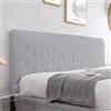 uyeoco Copertura per Testiera per Letto Copri Testata Letto Matrimoniale/Singolo Premium Imbottita Elastica Copritestata Letto Velluto Fodera Protezione Anti-collisione Cuscino