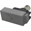Gettimore Ricevitore wireless per Gamecube per Wii, Abs Bt5.0 bassa latenza per controller Wavebird (grigio)