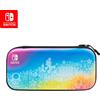 PDP Gaming licenza ufficiale Switch Slim Deluxe Travel caso - STAR SPECTRUM - Semi-Hardshell - Console Stand - Protective PU Leather - Holds 14 Games - Works with Switch OLED & Lite