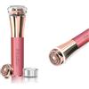 iMusthav Depilatore facciale da donna - Indolore 16 mm doppio anello galleggiante testa lama, portatile, rasoio elettrico ed epilatore per viso, labbra e mento impeccabili - con testa placcata oro 18