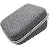 FashionCha Custodia da viaggio per misuratore di pressione del braccio, contenitore rigido, Grigio
