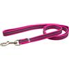 Herm Sprenger Gommato Nylon Lungo Piombo Neon Rosa Riflettente (120cm)