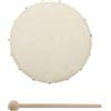 Generico Tamburo a mano - Set di batteria da 10 pollici e 8 pollici, strumento musicale a percussione educativo, tamburo con cornice in faggio con bacchetta, tamburo a mano per percussioni per bambini, festa s