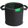 WUNDERGARDEN 4 sacchi per piante da 10 l, per aiuole di verdure, 24 x 22,5 cm (diametro x altezza)