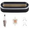 ZAMDOE 17210-Z1V-003 Filtro dell'Aria Compatibile per Honda Tosaerba con Motore GXV160 HR216, Filtro dell'Aria sostitutivo per 17210-ZE7-305 07170-ZE7-000 17210-ZE7-013 17210-ZE7-505, con Candela