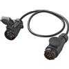 ProPlus Cavo adattatore ProPlus per presa gancio di traino 13/7 PIN 80 cm