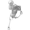 ProPlus 341216V01 gancio di traino a doppia funzione con sfera, 50 mm, portata 3500