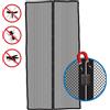 ProPlus Zanzariera magnetica per porte ProPlus con rete protettiva (2x) 210x50cm