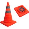 ProPlus 540320 cono stradale pieghevole, cono di segnalazione da 41 cm