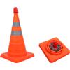 ProPlus 540319 Cono stradale a LED, cono di segnalazione pieghevole, 41 cm