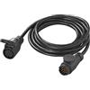 ProPlus Cavo di prolunga per rimorchio ProPlus 343528, spina/presa a 13 pin, 5 m