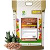 Albagarden - Argilla Espansa per Piante in Vaso E Giardino - 5 Litri - Sfere per Piante in Argilla per Drenaggio - Prodotto Inerte per Idrocoltura E Idroponica - Sfere di 8-16 mm