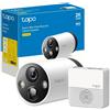 Tapo C420S1 Telecamera WiFi Esterno QHD 2K, Batteria Senza Fili, Allarme con ...