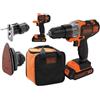 BLACK+DECKER Blac Multitool MT218S1AQW