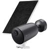 Ezviz Kit Telecamera 2K 4G con Visione Notturna e Pannello Solare