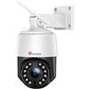 Ctronics 4K 8MP 5X Zoom Ottico Telecamera WiFi Esterno, IP Videocamera Sorveg...