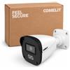 Comelit Telecamera Aggiuntiva IP PoE 4MP per Esterno compatibile con Kit IPKI...