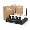 Comelit Kit Videosorveglianza WiFi 4MP con NVR e HDD 1TB, 4 Telecamere per Es...