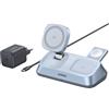 UGREEN MagFlow Qi2 25W Caricatore Wireless per iPhone 16, Stazione di Ricaric...