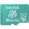 SanDisk Micro SD Sandisk Nintendo Switch 64 128 256 512 GB 1TB Classe 10 Nuove Originali