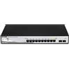 D-Link Switch Gigabit DGS-1210-10 con 10 porte e 2 SFP