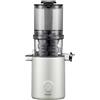 Panasonic MJ-L800HXE Estrattore di Succo a Bassa Velocità, Capacità 1,5L, Foro di Ingresso 120mm, 55Giri/Min, Filtro Non Reticolato, Lavabile in Lavastoviglie, Facile da Pulire, Argento