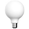 BeBulbs Lampadina LED globo G95 (E27, 12W, 1521 lm, 2700K, vetro bianco effetto porcellana, dimmerabile) - CRI 95 - Luce calda uniforme e resa cromatica naturale