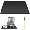 HOMURY Tappetino in Silicone per Macchina da Caffè, 48 x 30 cm, Antiscivolo, Accessorio Barista